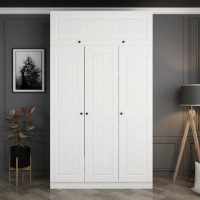 Dulap Trendy Minar Mebran 255 White 135x255x52cm GTR001818