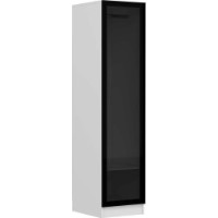 Шкаф Trendy Minar Kale 8657 White/Black 45x190x52cm GTR005014