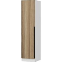 Шкаф Trendy Minar Kale 8662 White/Dore 45x190x52cm GTR005019