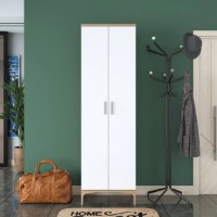 Dulap Trendy EA116 2746 Walnut/White 198.6x60x37.5cm GTR001418