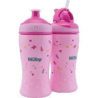 Поильник Nuby Free Flow Pop-Up Sipper 360ml 2pcs (NV04017PINK)