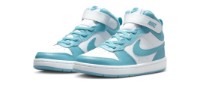 Ботинки детские Nike Court Borough Mid 2 Bpv White/Denim Turquoise, s.27.5