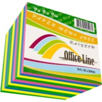 Бумага для заметок OfficeLine Rainbow 90x90x90mm (OL.CBR90)