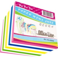 Бумага для заметок OfficeLine Zebra 90x90x90mm (OL.CBZ90)