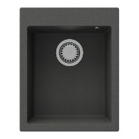 Кухонная мойка SanDonna Vesta 400 Black Metalic