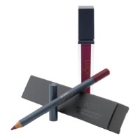 Помада для губ Aden Cosmetics Liquid Lipstick + Lipliner Pencil Set №11