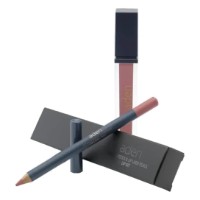 Помада для губ Aden Cosmetics Liquid Lipstick + Lipliner Pencil Set №25