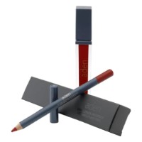 Помада для губ Aden Cosmetics Liquid Lipstick + Lipliner Pencil Set №14