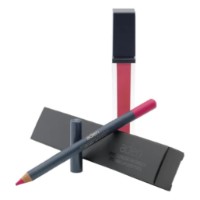 Помада для губ Aden Cosmetics Liquid Lipstick + Lipliner Pencil Set №12