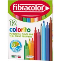Набор фломастеров Fibracolor Superwashable 12pcs 