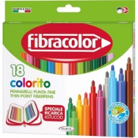 Набор фломастеров Fibracolor Superwashable 18pcs