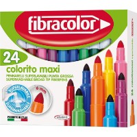 Набор фломастеров Fibracolor Superwashable 24pcs