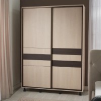 Шкаф-купе Ambianta Cristal 1.8m Catania/Fungo