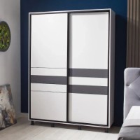 Шкаф-купе Ambianta Cristal 2m White