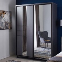 Шкаф-купе Ambianta Rio 1.8m Grafit