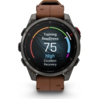 Смарт-часы Garmin fēnix 8 Pro 47mm AMOLED Sapphire Carbon Grey (010-03198-40)