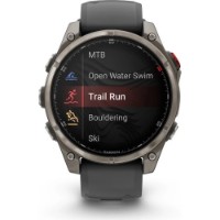 Смарт-часы Garmin fēnix 8 Pro 47mm AMOLED Sapphire Titanium (010-03198-11)