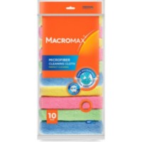 Салфетки для уборки Macromax Colorful Microfiber Cloth 10 pcs