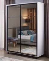Шкаф-купе Ambianta Torino Mirror 2m White