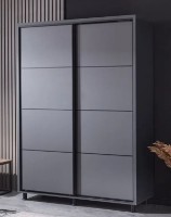 Dulap cu uşi glisante Ambianta Torino PAL 2m Grafit