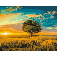 Картина по номерам Brushme Золотой закат 40х50cm (BS52578)