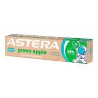 Детская зубная паста Astera Kids Natural Green Apple 6+ 50ml