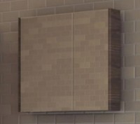 Шкаф с зеркалом Martat Soft 60 Rustic (11933)