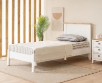 Кровать Trendy Blink White/Oak 90x200cm GTR007475