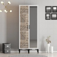 Шкаф Trendy Kumsal PR White 201.4x47.5x80cm GTR001752