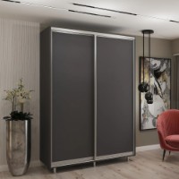 Шкаф-купе My-Style Chipboard 140x220x60 Anthracite (C14H2M02U01)