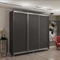 Шкаф-купе My-Style Chipboard 230x220x60 Anthracite (C23H2M02U01)