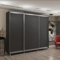 Шкаф-купе My-Style Chipboard 260x240x60 Anthracite (C26H4M02U01)