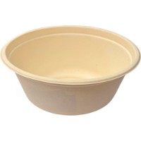 Набор одноразовых тарелок AmbalajMarket Bio White 8585 50pcs