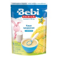 Молочная кукурузная каша для детей Bebi 5+ 200g