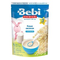 Овсянная молочная каша для детей Bebi 5+ 200g 