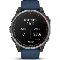 Смарт-часы Garmin quatix 8 51mm AMOLED Sapphire Titanium Bezel (010-02905-91)