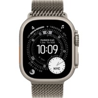 Смарт-часы Apple Watch Ultra 3 GPS + Cellular 49mm Natural Titanium Case with Natural Titanium Milanese Loop (MEWY4)