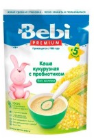 Безмолочная кукурузная каша для детей Bebi Prebiotics 5+ 200g 