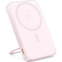 Внешний аккумулятор Baseus PicoGo Qi2 5000mAh Pink (P10076800413-00)