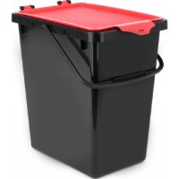 Урна PPH Chadex 11L Black/Red