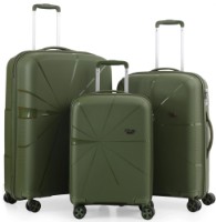 Комплект чемоданов CCS 5264 Set Khaki