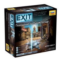 Joc educativ de masa Zvezda Exit Квест. Похищение на Диком Западе (8430)