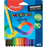 Creioane colorate Maped Infinity 12pcs