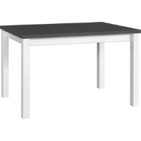 Masă pentru bucătărie Drewmix Max 5 Graphite/White Legs