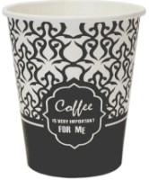 Набор одноразовых стаканов Prostand 250ml Coffee 40pcs (88606)