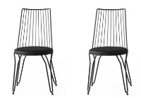 Scaun Trendy Ada 276 Black/Brown 84x44x44cm GTR006757 2pcs