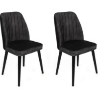 Scaun Trendy Alfa 437 Anthracit/Black 90x50x49cm GTR006863 2pcs