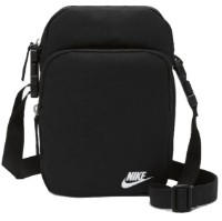 Geantă Nike Heritage Crossbody Black/White