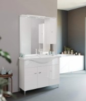 Set mobilier baie Savinidue Smart 850 + 803 + 811LED/DR