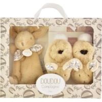 Pinete Doudou Rabbit + Rabbit Toys Set Beige (DC4258)